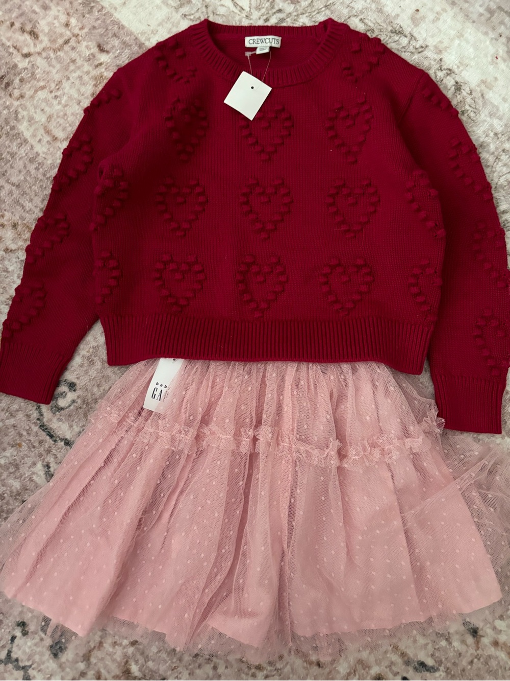 Crewcuts Sweater with Gapkids Tulle Skirt